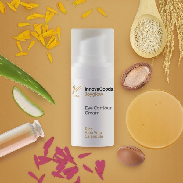 Krem pod oczy Pielęgnacyjny wegańskie Rice Joyglow InnovaGoods natural