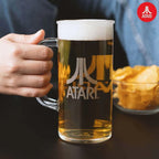 Kufel do piwa 1 pint z logo Atari licencja official Beer Glass 600 ml