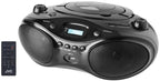 Kultowy Radioodtwarzacz boombox JVC RDE661B czarny Bluetooth USB cd FM 4W