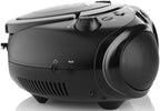 Kultowy Radioodtwarzacz boombox JVC RDE661B czarny Bluetooth USB cd FM 4W