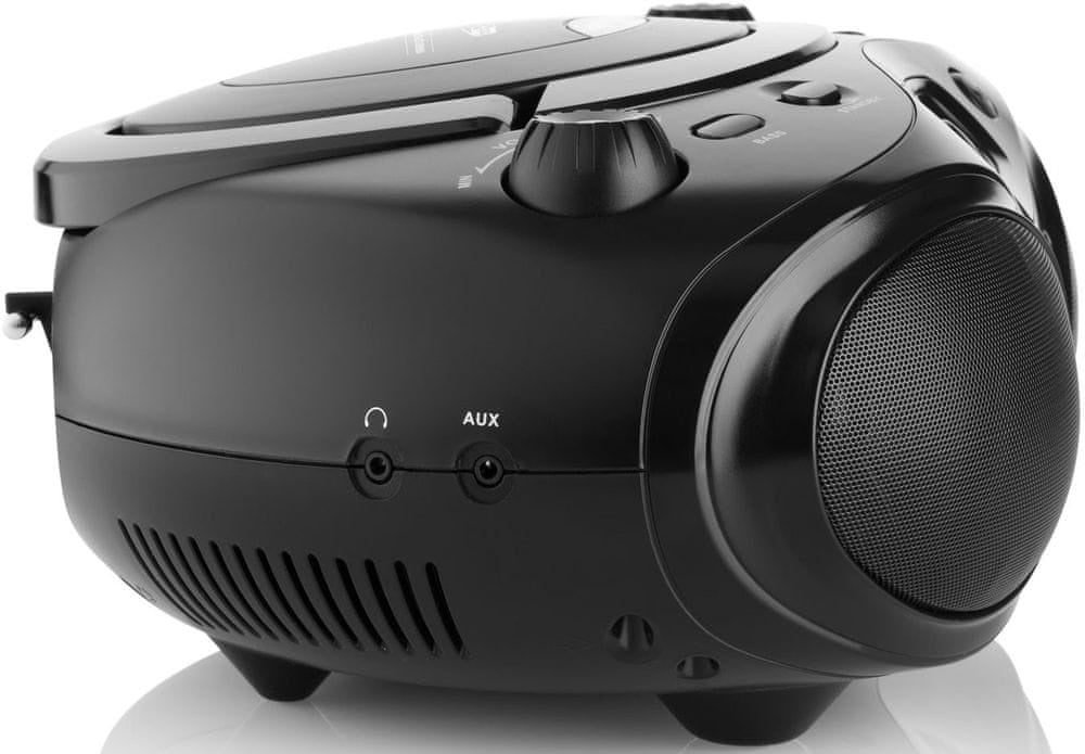 Kultowy Radioodtwarzacz boombox JVC RDE661B czarny Bluetooth USB cd FM 4W