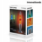 Lampa dekoracyjna lawa magma 25W nocna czerwona