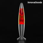 Lampa dekoracyjna lawa magma 25W nocna czerwona