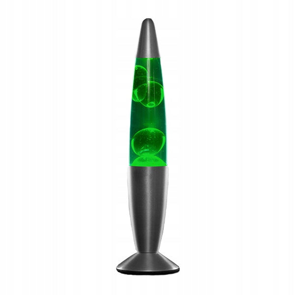 Lampa dekoracyjna lawa magma 25W nocna zielona