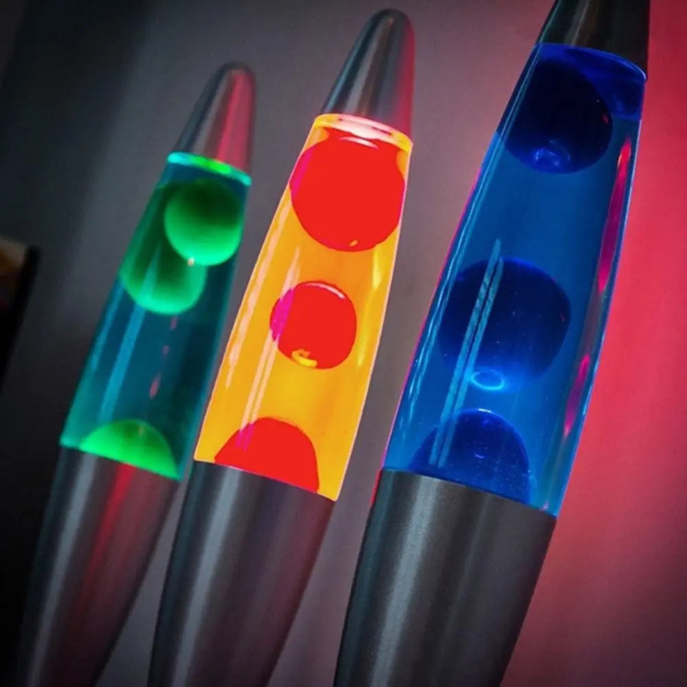 Lampa dekoracyjna lawa magma 25W nocna zielona
