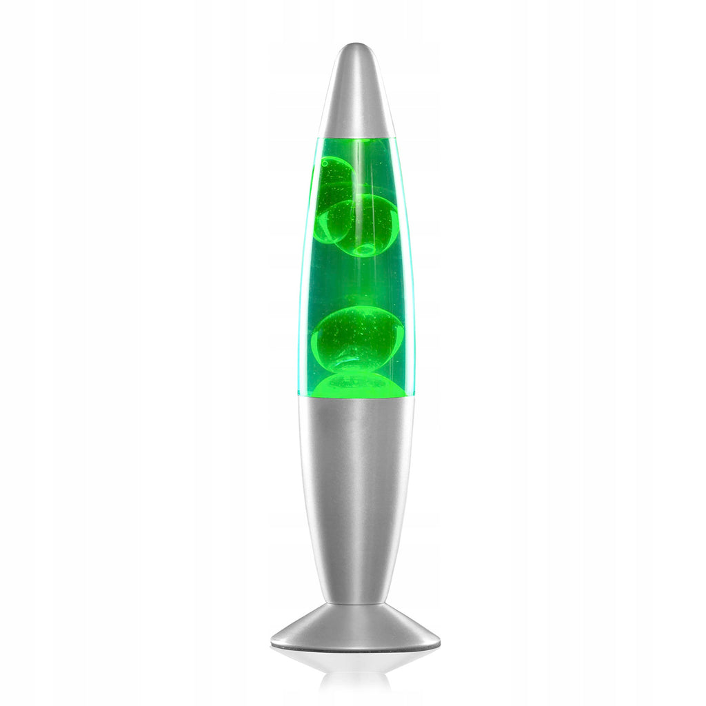 Lampa dekoracyjna lawa magma 25W nocna zielona