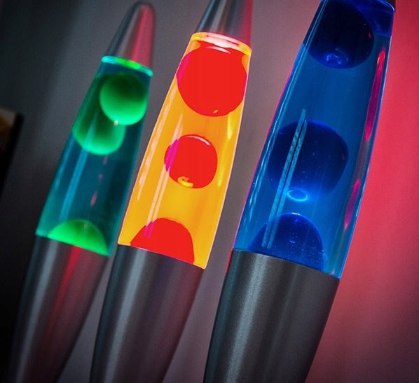 Lampa dekoracyjna lawa magma 25W nocna zielona