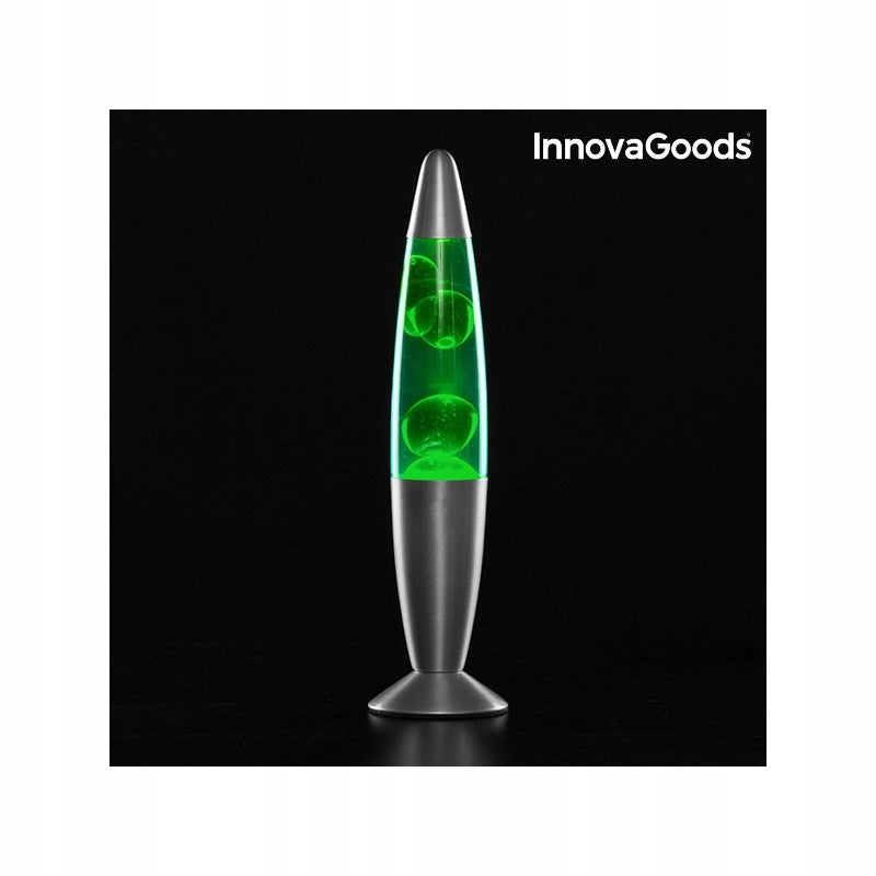 Lampa dekoracyjna lawa magma 25W nocna zielona