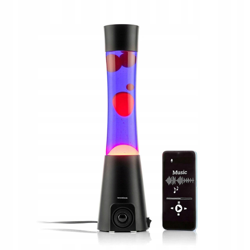 Lampa nocna lava Z głośnikiem InnovaGoods Bluetooth Maglamp lawa prezent