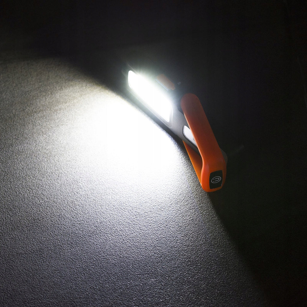 Latarka lampa warsztatowa akumulator USB COB LED