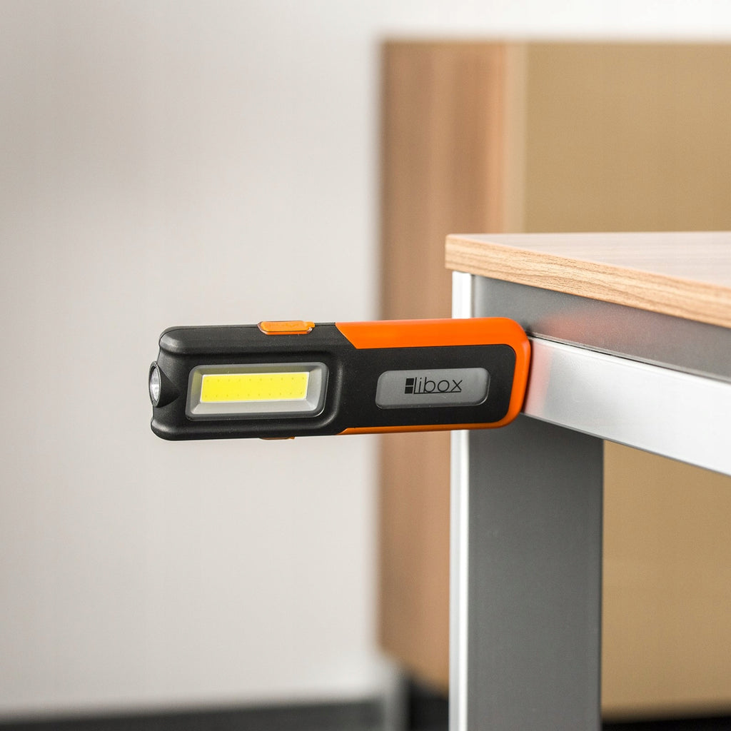 Latarka lampa warsztatowa akumulator USB COB LED
