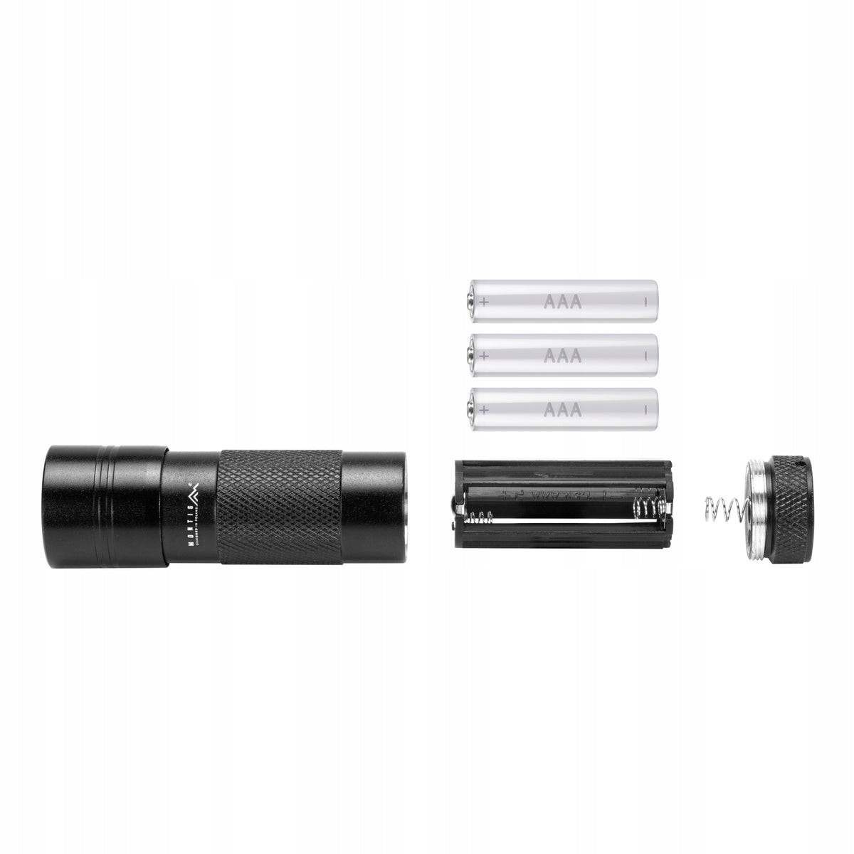 Latarka UV ultraviolet LED aluminiowa bateryjna poręczna wytrzymała 395nm