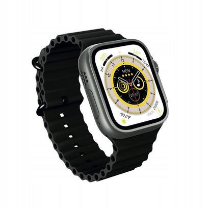 LEICKE apploid Smartwatch U8+ EKG Pulsoksymetr Bluetooth 2opaski
