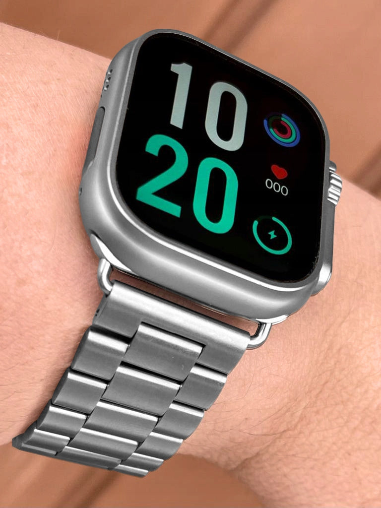 LEICKE apploid Smartwatch U8+ EKG Pulsoksymetr Bluetooth 2opaski