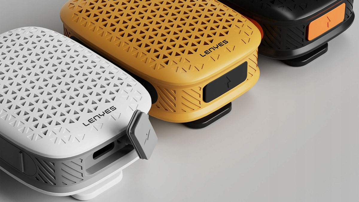 LENYES Głośnik Bluetooth kompaktowy S232 Yellow