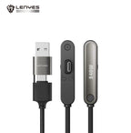 LENYES Kabel 2w1 240 W z podstawką pod telefon 1,20 m LC569