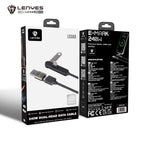 LENYES Kabel 2w1 240 W z podstawką pod telefon 1,20 m LC569