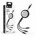 LENYES Kabel 3w1 USB-A 66 W 1,20 m LC523
