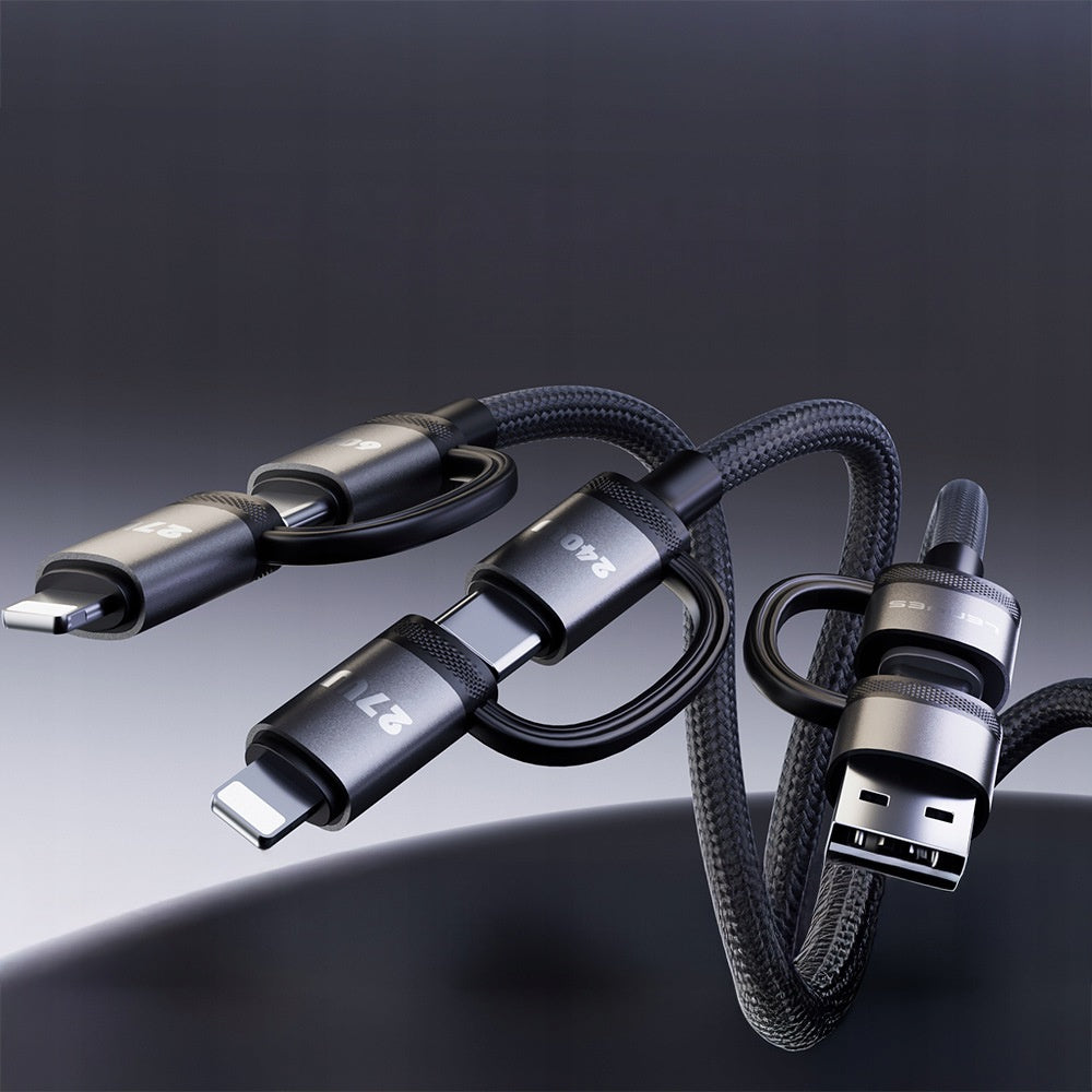 LENYES Kabel 4w1 240 W ze zintegrowanym złączem 1,00 m LC557