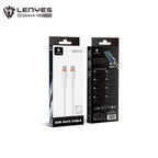 LENYES Kabel PVC USB-C — USB-C 60 W 1,00 m LC545 TC-TC