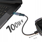 LENYES Kabel USB-C 100 W z ładowarką do smartwatcha 1,20 m LC540 TC-TC