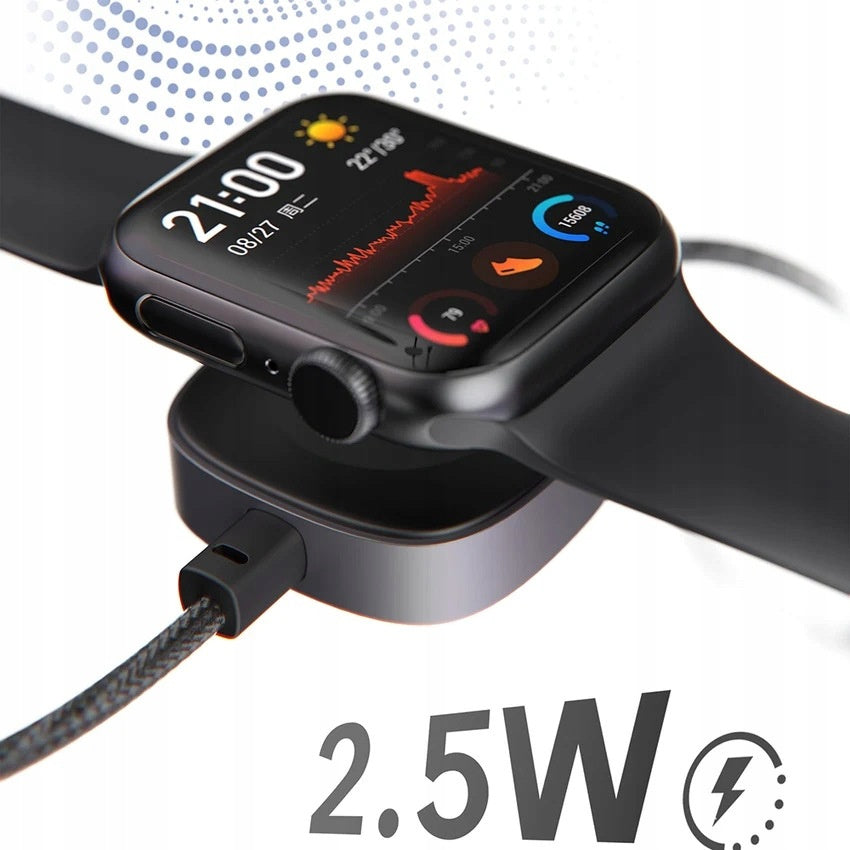 LENYES Kabel USB-C 100 W z ładowarką do smartwatcha 1,20 m LC540 TC-TC