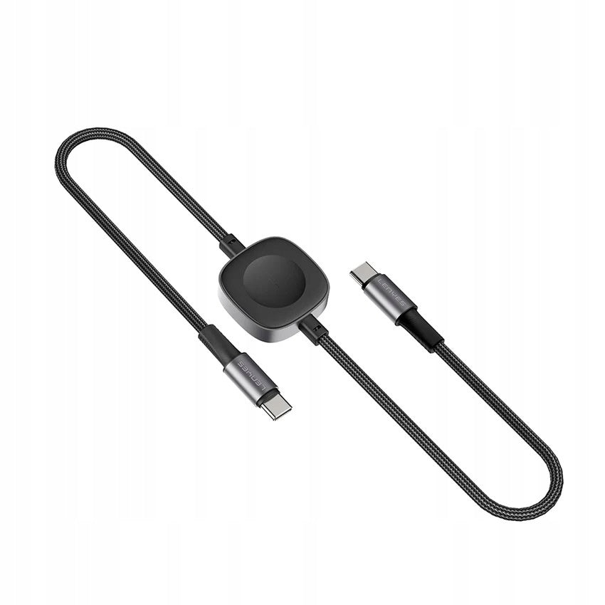 LENYES Kabel USB-C 100 W z ładowarką do smartwatcha 1,20 m LC540 TC-TC