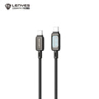 LENYES Kabel USB-C 100 W z podświetlaną diodą LED 1,20 m LC570 TC-TC