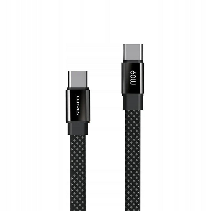 LENYES Kabel USB-C — Lightning w oplocie 27W 1,00 m LC528 TC-I