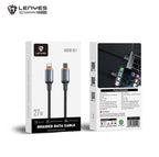 LENYES Kabel USB-C — Lightning w oplocie 27W 1,00 m LC528 TC-I