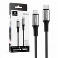 LENYES Kabel USB-C — USB-C 100 W w oplocie 2,00 m LC561 TC-TC