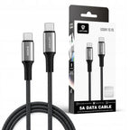 LENYES Kabel USB-C — USB-C 240 W w oplocie 1,00 m LC563 TC-TC