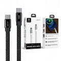 LENYES Kabel USB-C — USB-C 60 W, 480 Mb/s 1,00 m LC538 TC-TC