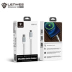 LENYES Kabel USB-C — USB-C 60 W, 480 Mb/s 1,00 m LC538 TC-TC
