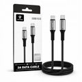 LENYES Kabel USB-C — USB-C 60 W w oplocie 2,00 m LC560 TC-TC