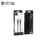 LENYES Kabel USB-C — USB-C w oplocie aluminiowym 60W 1,00 m LC546 TC-TC