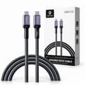 LENYES Kabel USB-C — USB-C w oplocie nylonowym 1,00 m LC509 TC-TC