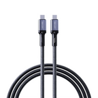 LENYES Kabel USB-C — USB-C w oplocie nylonowym 1,00 m LC509 TC-TC