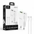LENYES Ładowarka sieciowa GaN 20 W 1x USB-A + 1x USB-C LCH11 EU TC-TC