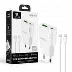 LENYES Ładowarka sieciowa GaN 20 W 1x USB-A + 1x USB-C LCH11 EU TC-TC