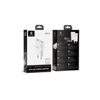 LENYES Ładowarka sieciowa GaN 20 W, 2x USB-C LCH15 EU TC-I