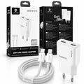LENYES Ładowarka sieciowa GaN 20 W, 2x USB-C LCH15 EU TC-TC