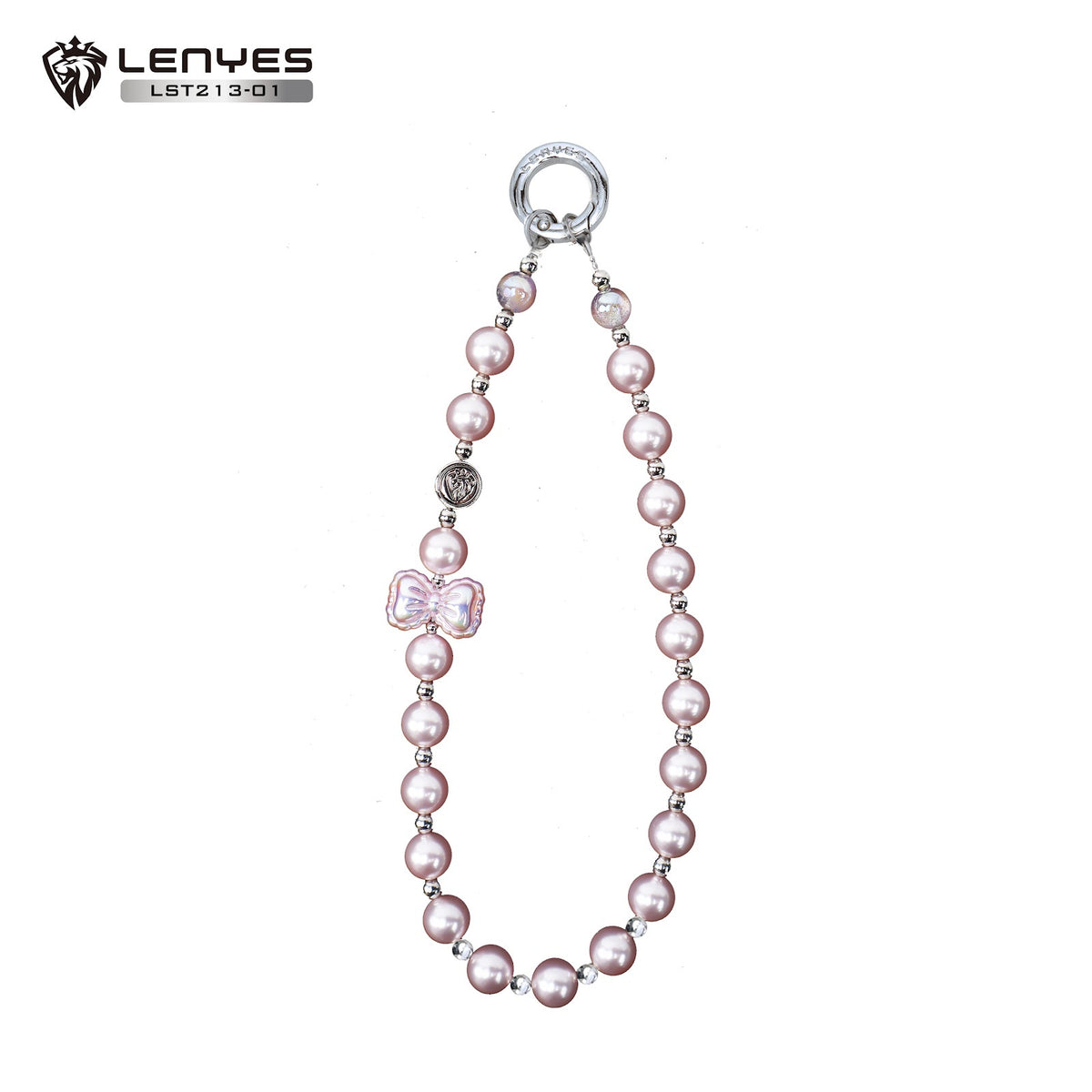 LENYES Smycz-łańcuszek do LST213 Candy Pink