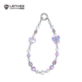 LENYES Smycz-łańcuszek do telefonu LST208 Purple