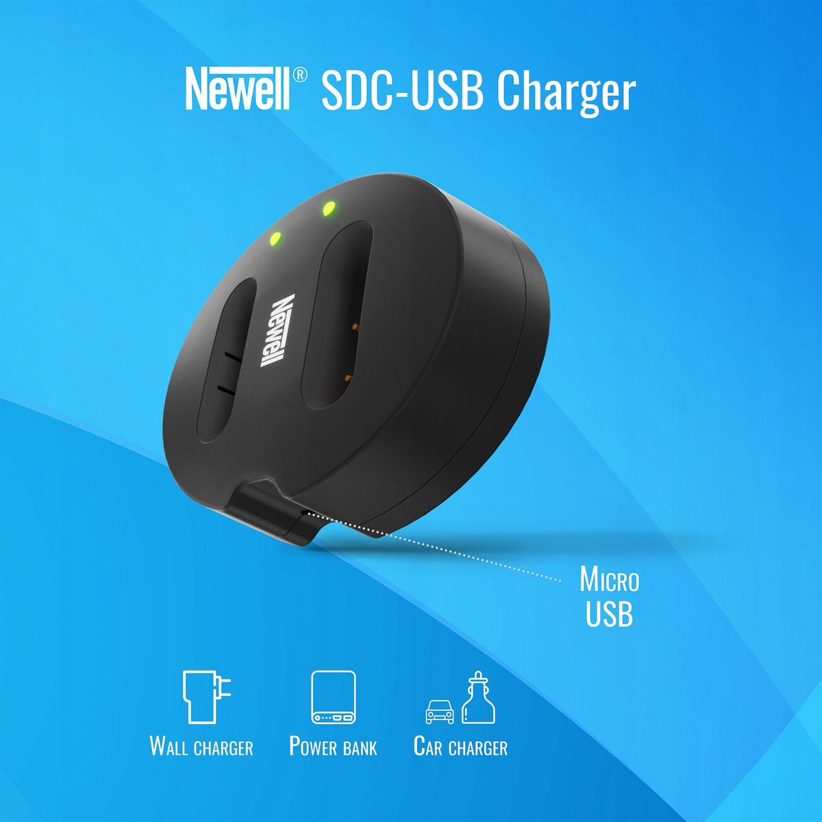 Ładowarka dwukanałowa Newell SDC-USB EN-EL15