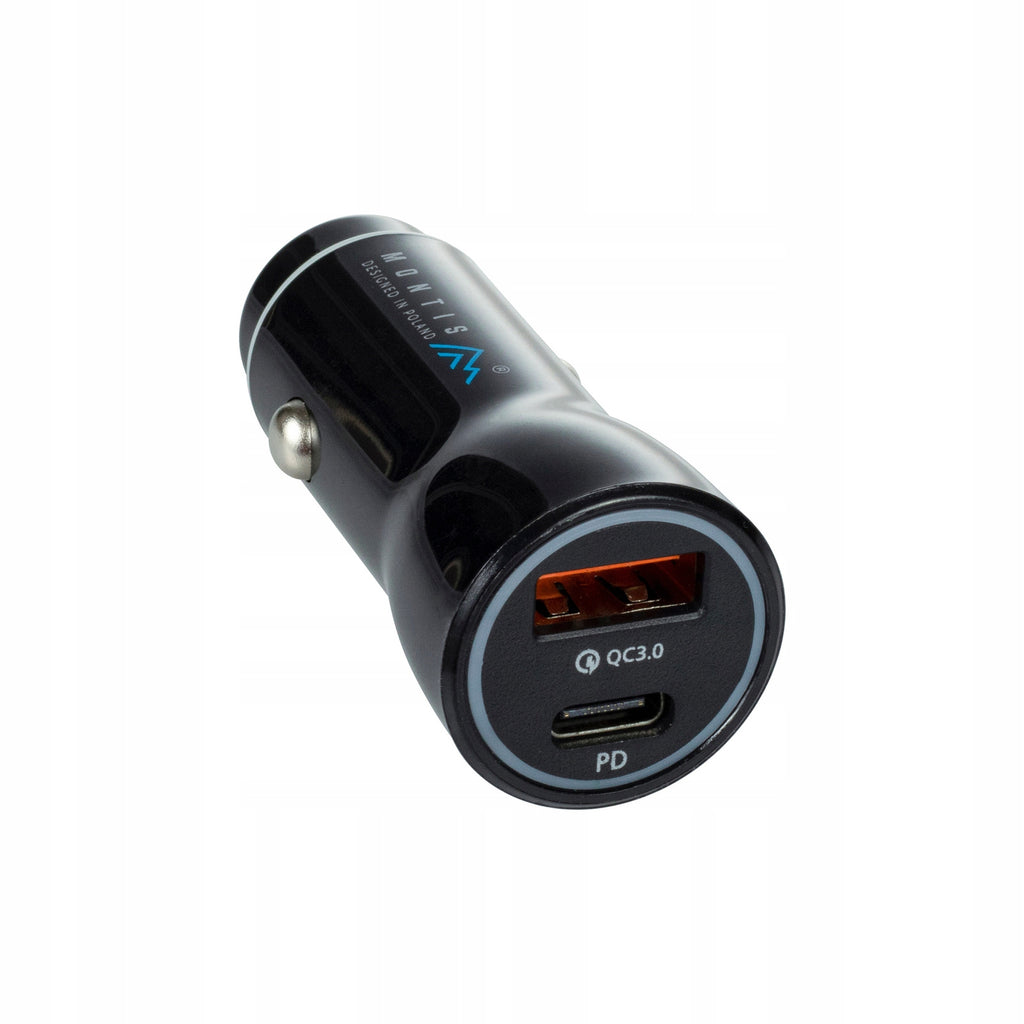 Ładowarka samochodowa , USB typ C Montis 3000 mA