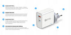 Ładowarka sieciowa MT008 , USB typ C uniwersalna 6000 mA 12 V