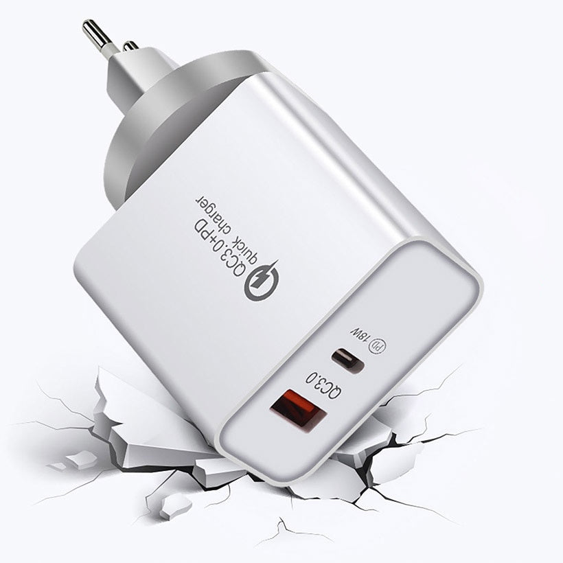Ładowarka sieciowa MT008 , USB typ C uniwersalna 6000 mA 12 V