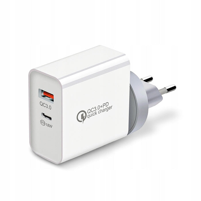 Ładowarka sieciowa MT008 , USB typ C uniwersalna 6000 mA 12 V