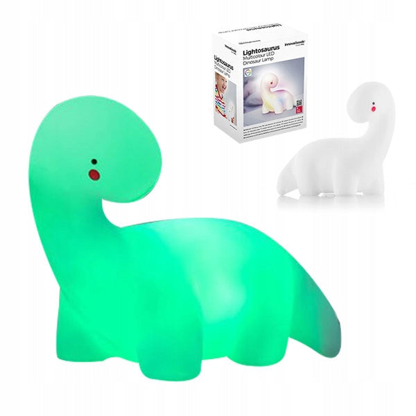 Lampa Dinozaur świecący LED Wielokolorowa Lightosaurus InnovaGoods